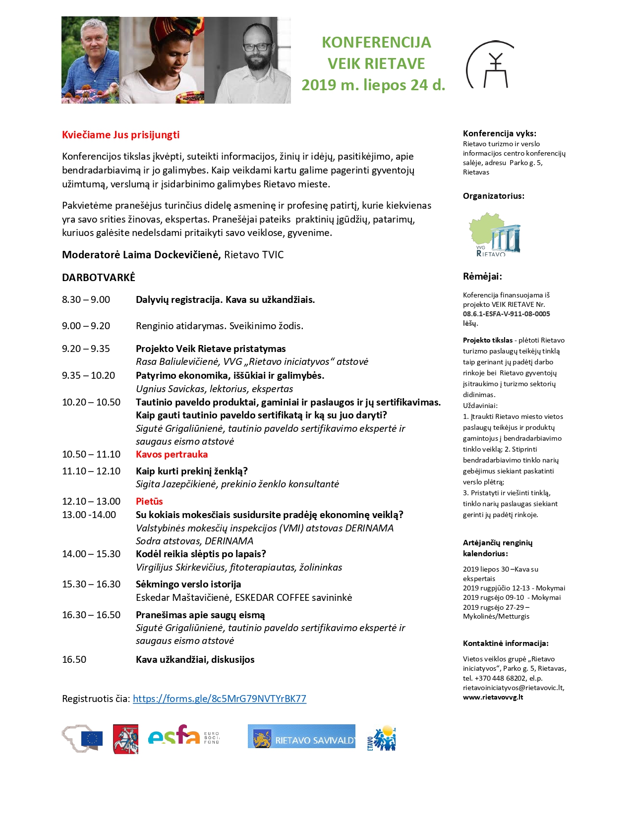 Konferencija “Veik Rietave”